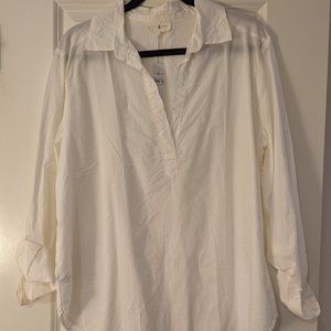 Lou & Grey White Tunic, Large, White